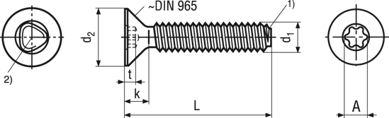Masszeichnung